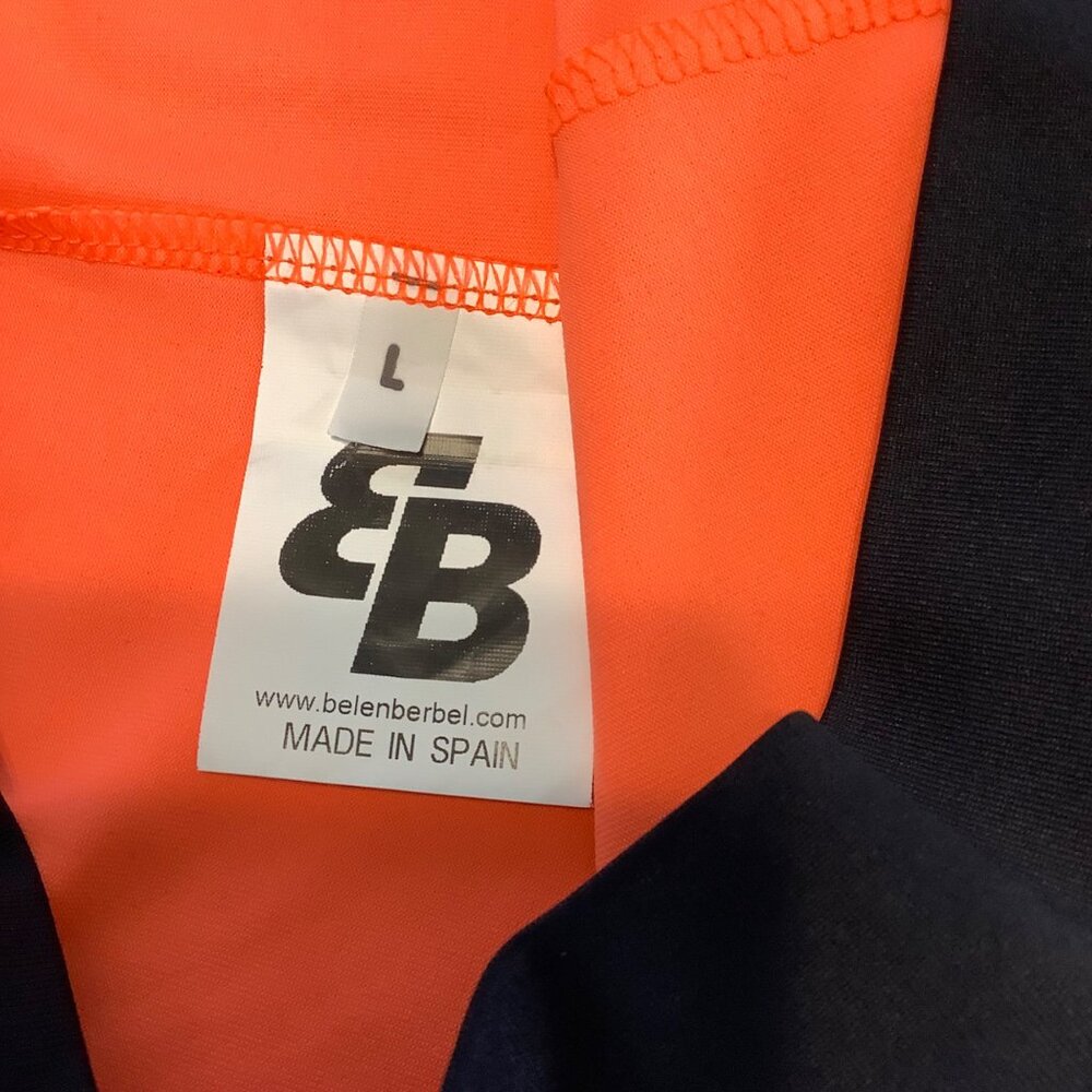 NWT Belen Berbel Women’s Tennis Pickleball Skort Large Orange Black Activewear - Picture 7 of 10